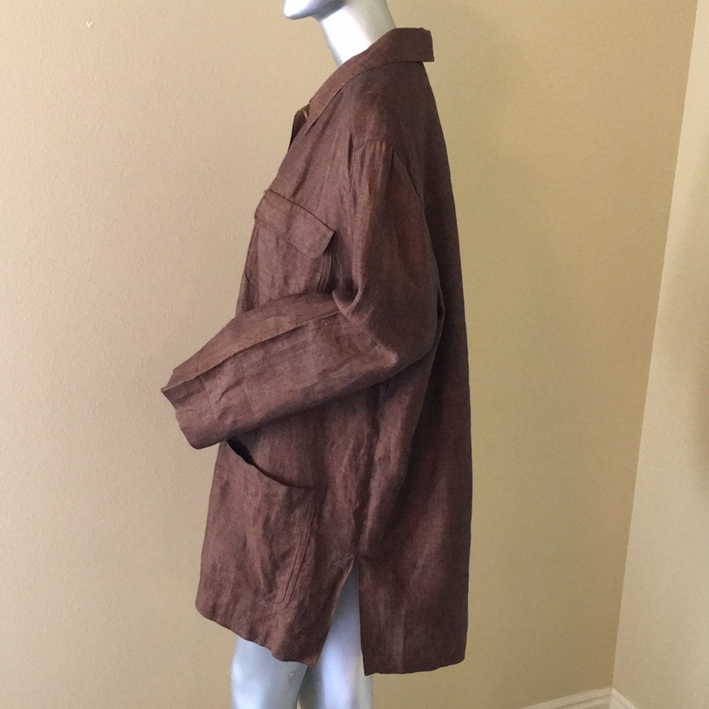 ESCADA Margaretha Ley 100% linen blazer - Picture 5 of 12